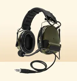 Headphones Earphones TAC-SKY COMTAC Detachable Headband Silicone Earmuffs Noise Reduction Tactical Headphones COMTAC III 2211012495429