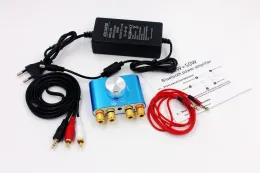 Verstärker TPA3116 50W+50W Audio F900 Mini Bluetooth Compatible -Verstärker HiFi Stereo -Leistungsverstärker digitaler Leistungsverstärker mit Leistungsadapter