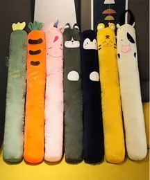 Мультфильм животные плюшевые длинные подушки растения длинная подушка морковь одноразовый тигр хаски корова фаршированные игрушки для спальни спальня Подарки 215189025
