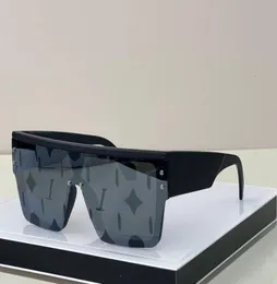 óculos de sol de designer de luxo para óculos de sol para homens para mulheres estilo antiultraviolet retro escudo placa quadrada de uma peça completa m4405655