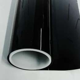 Оконные наклейки 50cm500см 5%VLT Dark Black Tint Film Car Auto House Коммерческая теплоизоляция защита конфиденциальности Солнечная