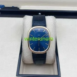 PP Lüks Saatler Pateksphilipes Watches Golden Elipse Serisi 3738/100J Mekanik Saat 18K Altın İş Saati Erkekler 35.6 Çap HBRG