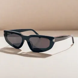 A130 Nowe popularne okulary przeciwsłoneczne 2024 Kobiety Okulasterka Wysokiej jakości damskie moda projekt marki Acetate rama okulary Oculos de Sol