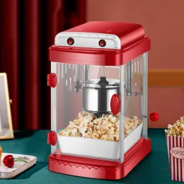 Prozessoren 110 V/220V kommerzieller Haushalt Popcorn -Maschine Heiße Luftöl Popmed Mais Popper Automatisch DIY Popcorn Maker Heizung Nicht -Stick -Topf