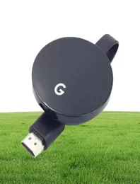 ミニドングルミラカストGoogle Chromecast 2 G2 Mirascreen Wireless Anycast WiFiディスプレイ1080p DLNA AirPlay for Android TV Stick for H9488384