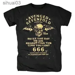 Women's T-Shirt Harajuku Metalcore Avenged Sevenfold Rock T Shirt Hip Hop Streetwear T Shirt Heavy Metal Fashion Casual Plus Size T Shirt WomenL2403