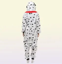 Dalmatian Dog Women039S ve MEN039S Hayvan Kigurumi Polar Polar Kostüm Cadılar Bayramı Karnavalı Yeni Yıl Partisi Karşılama Damlası 5950625