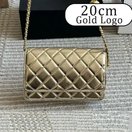 Women's Crossbody Designer Wallets CC Bags Woc Flap Bag Black purse small bags high quality Handbag PU Or Leather silver Chain pearl gold ball diamond Wallet Wealth Bag