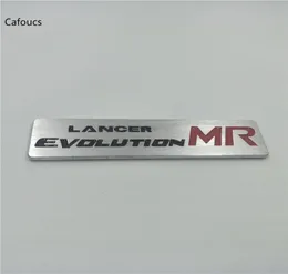 Aluminium Metal Carstyling för Mitsubishi Lancer Evolution X MR Emblem Badge Logo Decal Sticker1952711