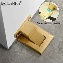 Sailanka Magnetic Door Stops Punch Free Invisible Door Clip Self Self и клей скрыть в винтов