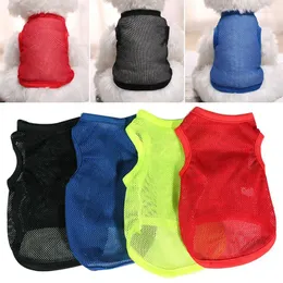 Dog Apparel Summer Clothes Breathable Print Basketball Jersey Puppy Cat Quick-drying Vest Chihuahua Pug Sport Shirts Pet T-shirt Costume