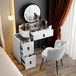 Bedroom Mirror Dressers Nightstand Vanity Chair Shelf Storage Dressers Organizer Corner Comoda Pra Quarto Vanity Accessories