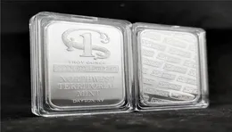 5st Non Magnetic Craft Northwest Territorial Mint Dayton NV 1 Troy Ounce 999 Fine Sliver Plated Bar Replica Bullion Collection326409107