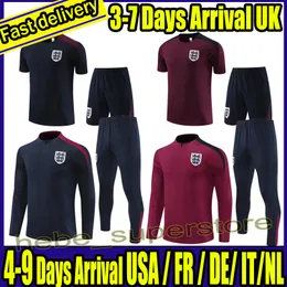 2024 Euro Cup England Bellingham Kane Rice National Team Soccer Jerseys European 2024 Short Sleeped Pre Match Training Grealish Football Kid Kit Uniforms