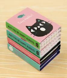 In stock Creative Sticker Mini Animal Sticky Notes 4 Folding Memo Pad Gifts School Stationery Supplies notepads2377473