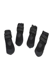 Abbigliamento per cani scarpe luminose per animali domestici impermeabili spessi caldi per cani di piccola taglia stivali da neve antisciplina con stivali da cucciolo di bootie PU Product Winte2138201