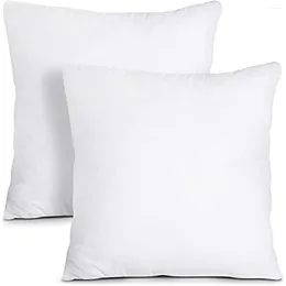 Travesseiros utopia bedding brophasts insert (pacote de 2 branco) - 18 x polegadas Cama e sofá decorativo interno