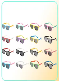 Polarisierte Kinder Sonnenbrille Silikon Flexible Sonnenbrillen Modemarke Designer Jungen Mädchen Baby Shades Eyewear3495268