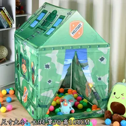 Portable Children's Tent Kids Campaign House Party Tent Toys Kids Tent Play House Indoor Ball Pool for Children Game House Toys