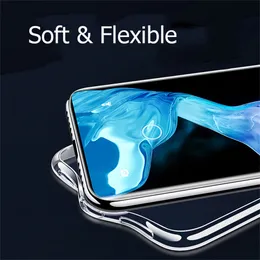 Custodia mobile ultra sottile di lusso per Meizu 18S 18S Pro 18x MEIZU18 TPU morbido TPU trasparente trasparente alloggiamento del telefono in silicone