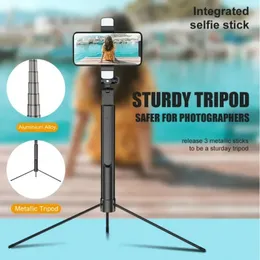 Nuovo treppiede esteso 2024 MT-44 per treppiedi Vlog con fotocamera per smartphone con supporto a vite 1/4 a vite per luce a LED per microfono per MT-44 per