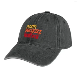 Berets North Sea Jazz Festival Classic T-shirt Cowboy Hat Visor Bobble Luxury Cap Sun For Children Woman Hats Men's