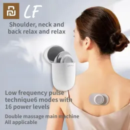 Accessories Youpin LF Leravan Magic Massage Stickers TENS Pulse Electrical Full Body Relax Muscle Therapy Massager With Charging Case New