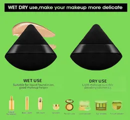 Powder Puff Face Soft Triangle Makeup Puff For Loose Powder Mineral Powder Body Powder Velor Cosmetic Foundation Blender Sponge B9832002