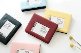 64pockets 폴라로이드 사진 앨범에 대한 미니 인스턴트 Fujifilm Instax Mini Film 7s 8 25 50s 90 Instax Mini 앨범의 사진 케이스.