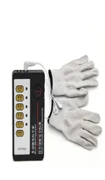 Проводящие электродные перчатки Tens Machine Chode Listerbe Body Relect Massager повторный 33065380