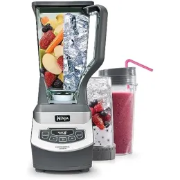 Blender Ninja BL660 Profesyonel Kompakt Smoothie Gıda İşleme Blender, 1100watt, Dondurulmuş İçecekler İçin 3 Fonksiyon, Smoothies