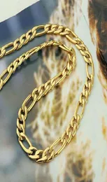 Real Quot24K Gold Gfquot Men039s Halskette 236inch 8mm Kette Womans Geschenk für Sohn Papa Mann 6150296