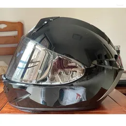 オートバイヘルメットフルフェイスヘルメットシューイX-SPR Pro X-15明るいブラックX15スポーツバイクレーシングカッケテ