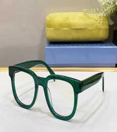 Dark Green Women Solglasögon Frame Simple Design Reader Computer Premium Plank Gray Pink Transparent Lens Recept Glasögon Anti6148328