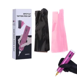 200Pcs Tattoo Pen Bag Disposable Ink Cartridge Tattoo Machine Set Consumables Clip Line Cover Filter Pen Accessories