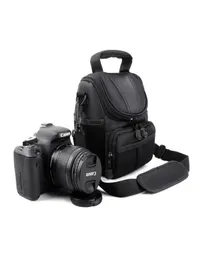 肩ストラップを備えたソフトキャリングケースバッグキャノンニコンSLR DSLR 1000d 1100d 1200d8421694用のデジタルカメラストレージバッグ