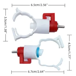 20 st kycklingskopa vattenboll bröstvårtor matare dricker skruva anka dricker vatten matare fjäderfä leveranser rör diameter 20mm/25mm