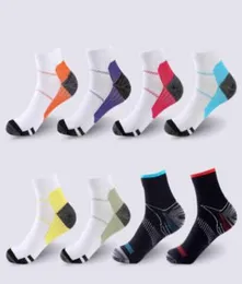 Atmungsaktive Komprimierung Knöchelsocken Antifatigue Plantar Fasciitis Absatz Sporen Schmerz kurze Socken Laufen Socken für Männer Frauen Accessor2974296