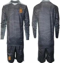 Spain Goalkeeper GK Soccer 1 Iker Casillas Jersey Set Goalie 13 Kepa Arrizabalaga 1 David De Gea 23 Pepe Reina Football Shirt Kits6467154