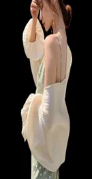 Kurtki z okładami 7 kolorów Wrap Wrap szal z długim rękawem na sukienkę letnie wzruszki ramion Bolero Małże ślubne kurtka femme mar3407767