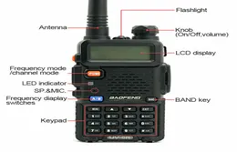 Walkie talkie bf uv5r a due vie scanner radio portatile Police prosciutto Transito wireless2892702