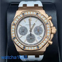 AP Armband Uhr Montre Royal Oak Offshore Serie 26231or Rose Gold Womens Fashion Freizeit für Sportmaschinen Uhr