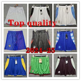 2024 2025 National Team Soccer Shorts 24 25 Tyskland italys Mexico French Portugals Spanien Home Away Men Football Kort storlek: S-XXL