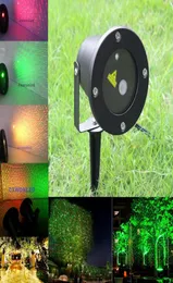 LED LASER LASER Firefly Luci da palcoscenico Paesaggio Verde Verde Rosso Garden Sky Star Lawn Lampade con telecomando di DHL8067101