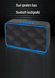 مكبرات صوت مزدوجة القرن Hi-fi Stereo Bluetooth Woofer wirless subwoofer الموضة o لاعب مكبرات الصوت boombox portable soundbar altavoz free free9500227