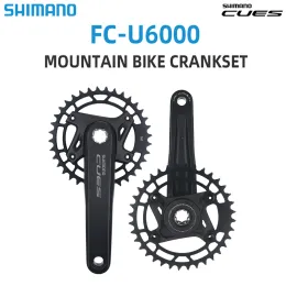 Shimano Cues U6000 Crankset Mtb Bike 170/175mm Crank Arm 32/34/36/38/42T Chainring Bracket BB52/MT500/UR400 MARICES