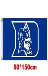 Duke Blue Devils University Large College Flag 150CM90CM 3x5ft Poliester Custom Any Banner Sports Flag Flying Home Garden Outlo1248221