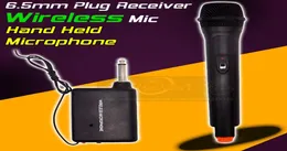 Sistema di microfono wireless professionale FM Ricevitore FM Ricevitore portatile Mic Mike Dynamic Mic per KARAOKE KTV CANTAGGIO 5115929