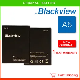 100% Original New 2000mAh Blackview A5 Replacement Battery Phone For Blackview A5 Mobile Phone Batteria+Tracking Number