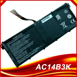 Батарея батареи батарея AC14B3K для Acer Aspire R3 R3131T R5 R5471T R5571T ES1572 15.2V 3220MAH Аккумулятор ноутбука